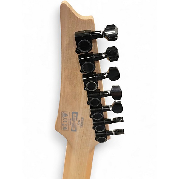 Used Ibanez RG7420EX 7 STRING BLACK Solid Body Electric Guitar