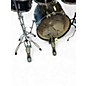 Used Ludwig 5 Piece BackBeat 5-Piece Drum Set With Hardware and Cymbals Black SPARKLE Drum Kit