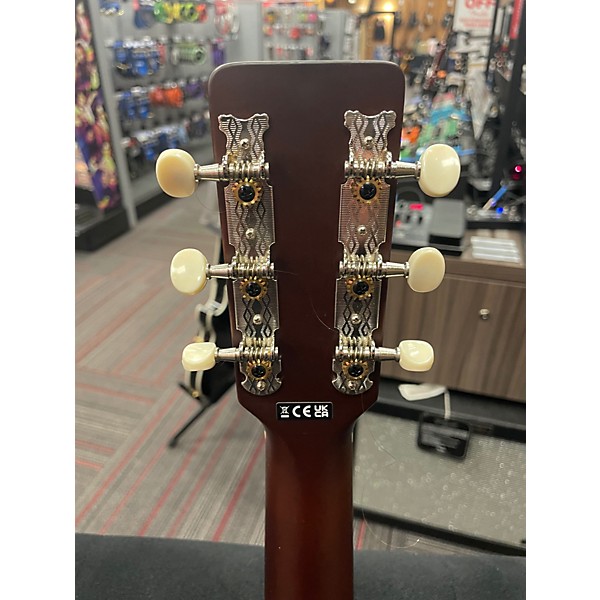 Used Gretsch Guitars Jim Dandy Deltoluxe Parlor Black Top Acoustic Electric Guitar