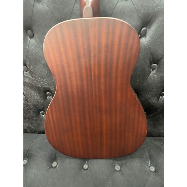 Used Gretsch Guitars Jim Dandy Deltoluxe Parlor Black Top Acoustic Electric Guitar