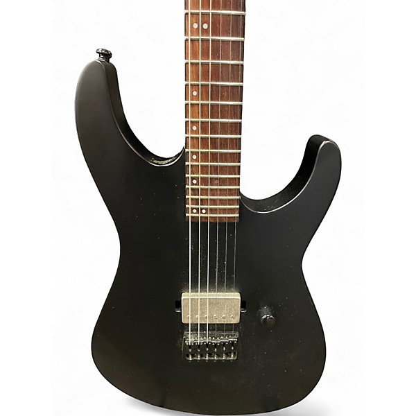 Used ESP LTD M-201 Black Solid Body Electric Guitar