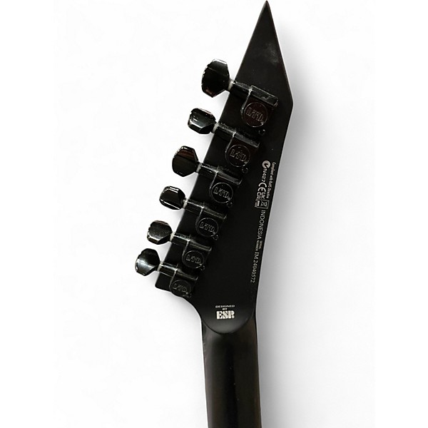 Used ESP LTD M-201 Black Solid Body Electric Guitar