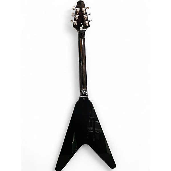Used Epiphone KIRK HAMMETT 1979 FLYING V Black Solid Body Electric Guitar