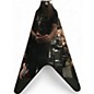 Used Epiphone KIRK HAMMETT 1979 FLYING V Black Solid Body Electric Guitar