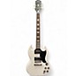 Used Epiphone 1961 LES PAUL SG STANDARD WHITE Solid Body Electric Guitar thumbnail