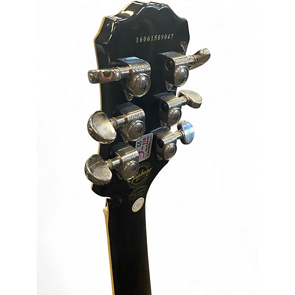 Used Epiphone Les Paul Custom Pro Silverburst Solid Body Electric Guitar