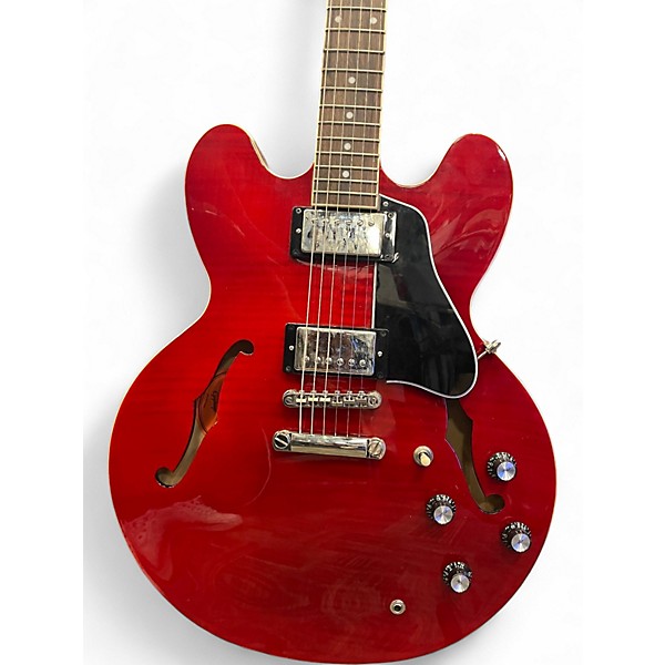 Used Epiphone ES355 Cherry Hollow Body Electric Guitar