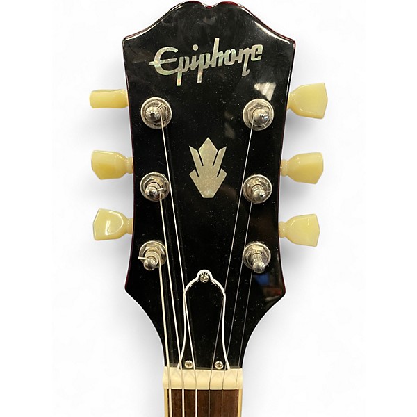 Used Epiphone ES355 Cherry Hollow Body Electric Guitar