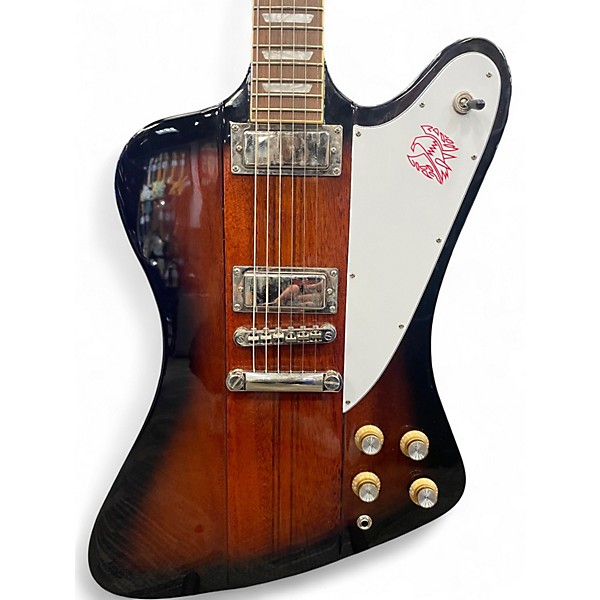 Used Epiphone Firebird Studio Vintage Sunburst Solid Body Electric Guitar
