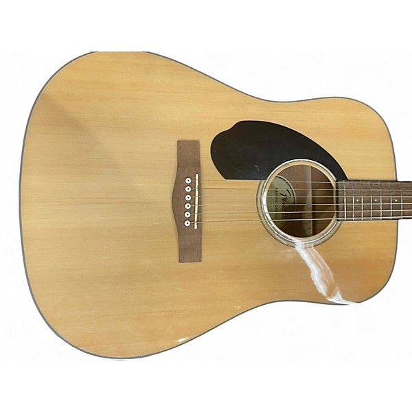 Used Fender CD-60S LH Natural Acoustic Guitar