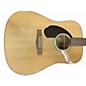 Used Fender CD-60S LH Natural Acoustic Guitar