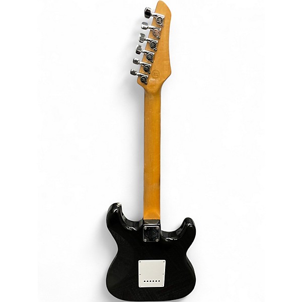 Used SX Vintage Series LH Black Solid Body Electric Guitar