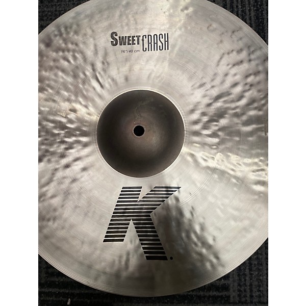 Used Zildjian 16in K Sweet Crash Cymbal