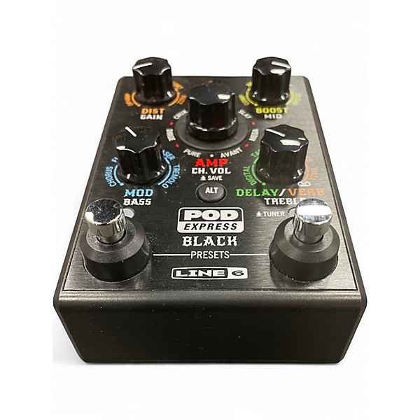 Used Line 6 POD EXPRESS BLACK Effect Processor