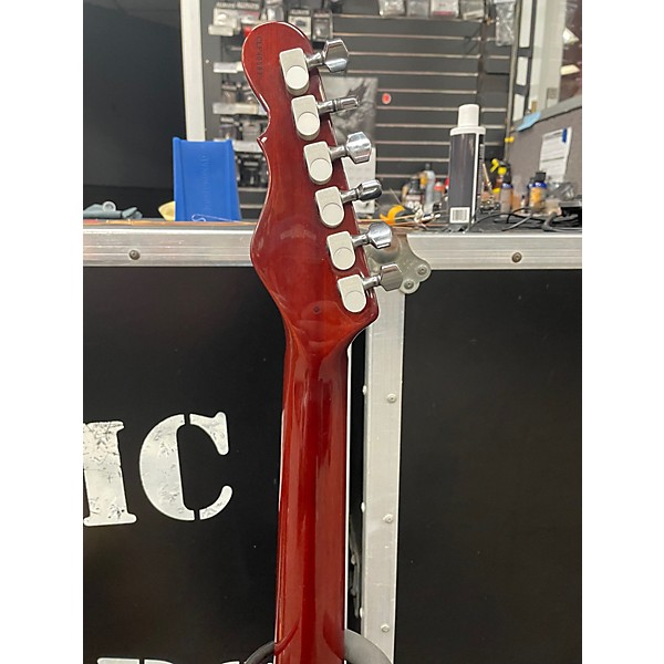 Used G&L 25th Anniversary ASAT Signed by George Fullerton Trans Red Solid Body Electric Guitar
