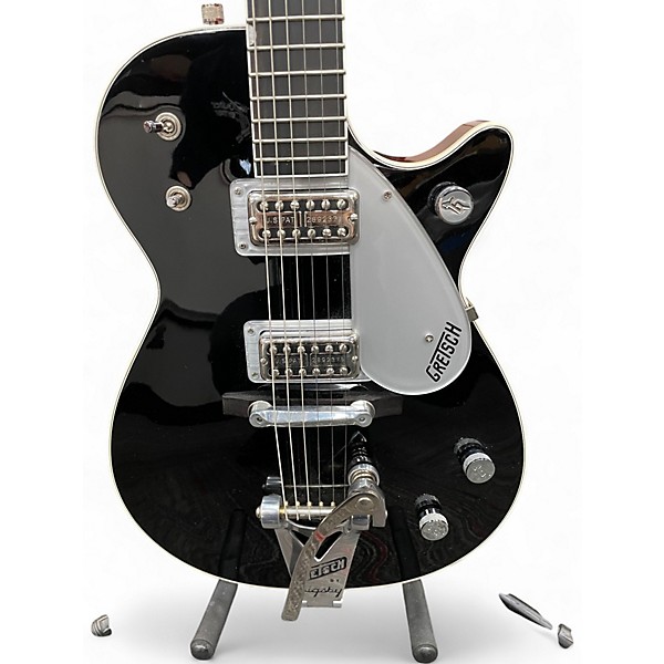 Used Gretsch Guitars G6128T Duo Jet Black Solid Body Electric Guitar