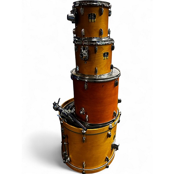 Used Yamaha 4 Piece Stage Custom Natural Drum Kit