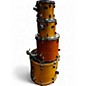 Used Yamaha 4 Piece Stage Custom Natural Drum Kit