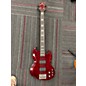 Used ESP LTD Viper 404 Trans Red Electric Bass Guitar thumbnail