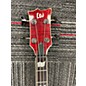 Used ESP LTD Viper 404 Trans Red Electric Bass Guitar