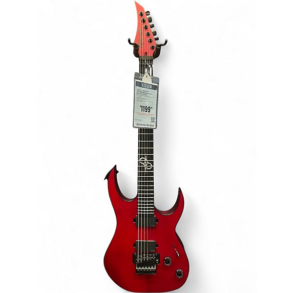 Used Solar Guitars S1.6FRFBR Red Solid Body Electric Guitar