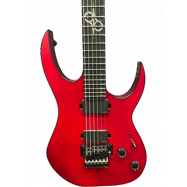 Used Solar Guitars S1.6FRFBR Red Solid Body Electric Guitar
