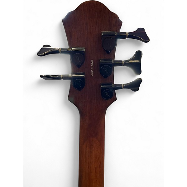Used Michael Kelly MKDF5 5 String Dragonfly Acoustic Electric Ebony Acoustic Bass Guitar