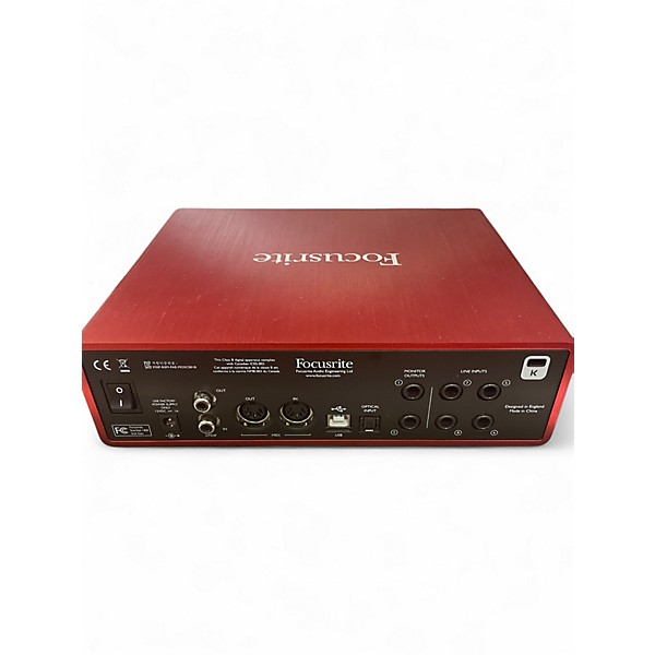 Used Focusrite Scarlett 18i8 Gen 3 Audio Interface