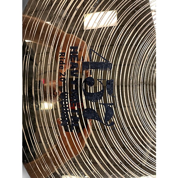 Used Wuhan Cymbals & Gongs 20in 457 RIDE Cymbal