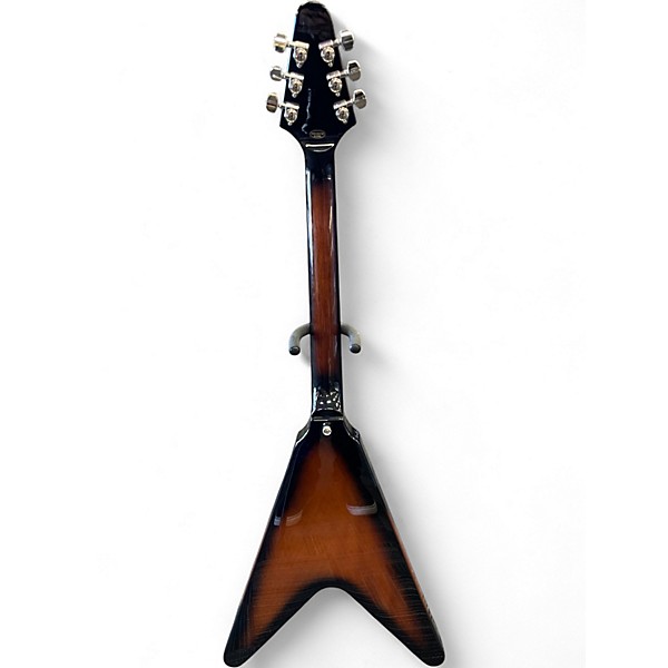 Used Epiphone Flying V 70's Tobacco Sunburst Solid Body Electric Guitar