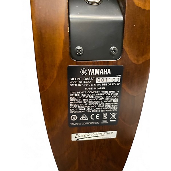 Used Yamaha SLB 300 SILENT BASS Natural Upright Bass