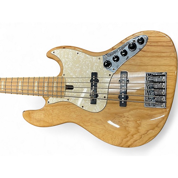 Used Sire Marcus Miller V7 Swamp Ash 5 String Natural Electric Bass Guitar