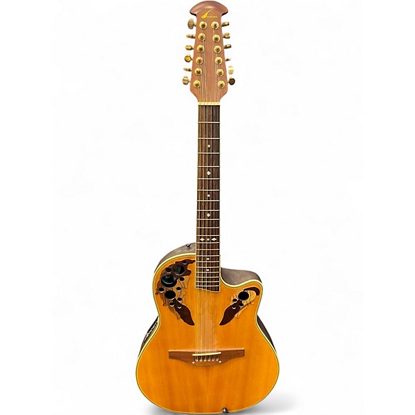 Vintage 1998 Ovation CS245 Natural 12 String Acoustic Guitar