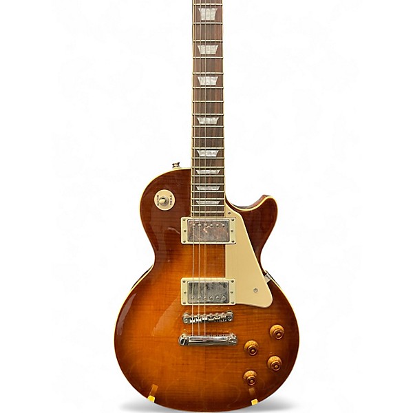 Used Epiphone Les Paul Standard 2 Color Sunburst Solid Body Electric Guitar