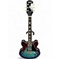 Used Epiphone ES335 FIGURED IG Blue Burst Hollow Body Electric Guitar thumbnail