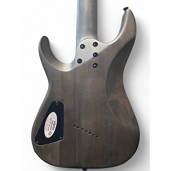 Used Schecter Guitar Research omen elite 7 multi scale Natural Solid Body Electric Guitar