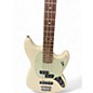 Used Fender Player Mustang Bass PJ Vintage White Electric Bass Guitar
