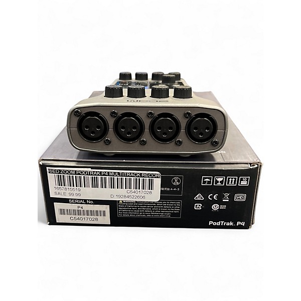 Used Zoom PODTRAK P4 MultiTrack Recorder