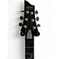 Used Schecter Guitar Research Damien Platinum 6 Black Solid Body Electric Guitar