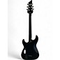 Used Schecter Guitar Research Damien Platinum 6 Black Solid Body Electric Guitar