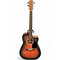 Used Fender CD60CE 2 Color Sunburst Acoustic Electric Guitar thumbnail