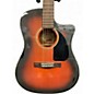Used Fender CD60CE 2 Color Sunburst Acoustic Electric Guitar