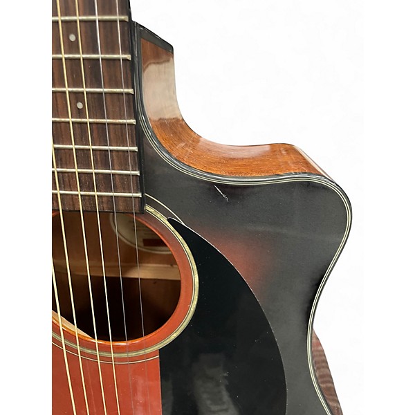 Used Fender CD60CE 2 Color Sunburst Acoustic Electric Guitar