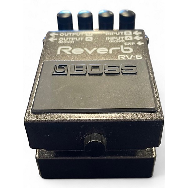 Used BOSS RV6 Digital Reverb Effect Pedal