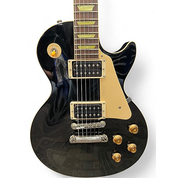 Vintage 1990s Gibson Les Paul Classic Black Solid Body Electric Guitar