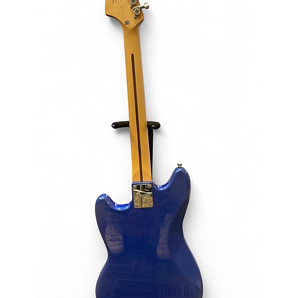 Used Squier Bullet Mustang HH Blue Solid Body Electric Guitar