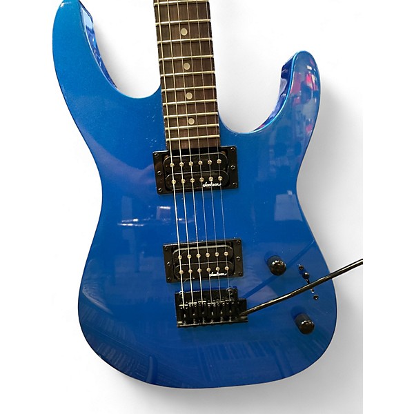Used Jackson JS11 DINKY Blue Solid Body Electric Guitar