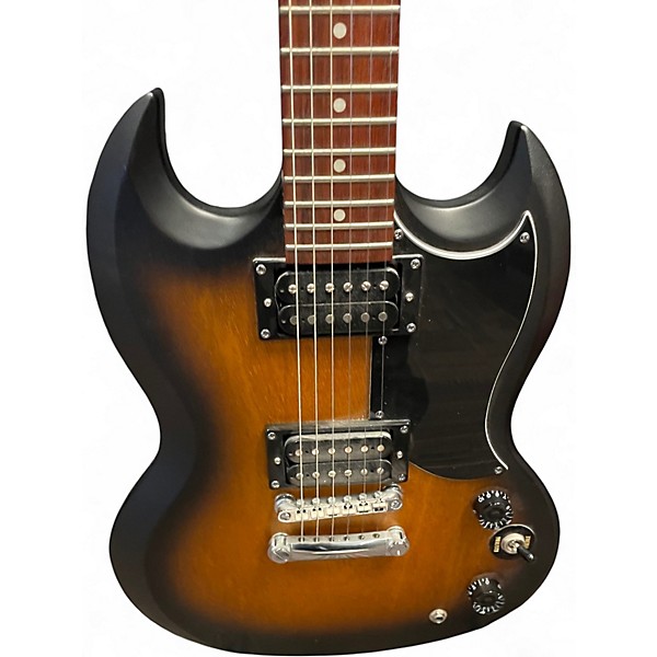 Used Epiphone SG Tobacco Sunburst Solid Body Electric Guitar