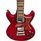 Used Ibanez SA160QM Candy Apple Red Solid Body Electric Guitar