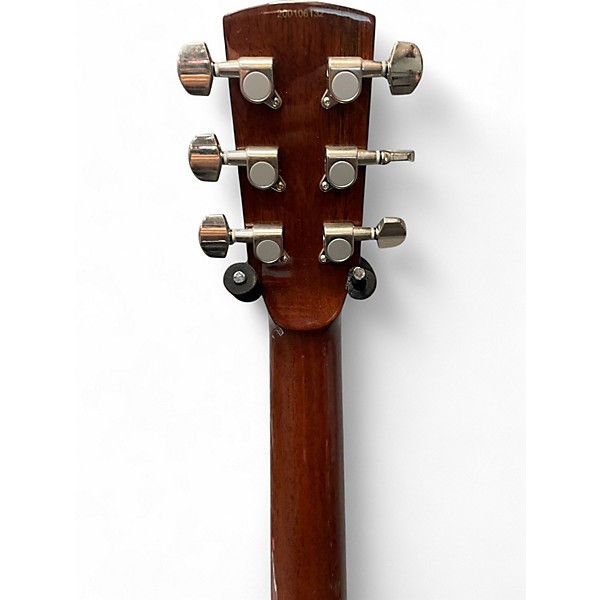 Used Regal duolian Natural Acoustic Guitar